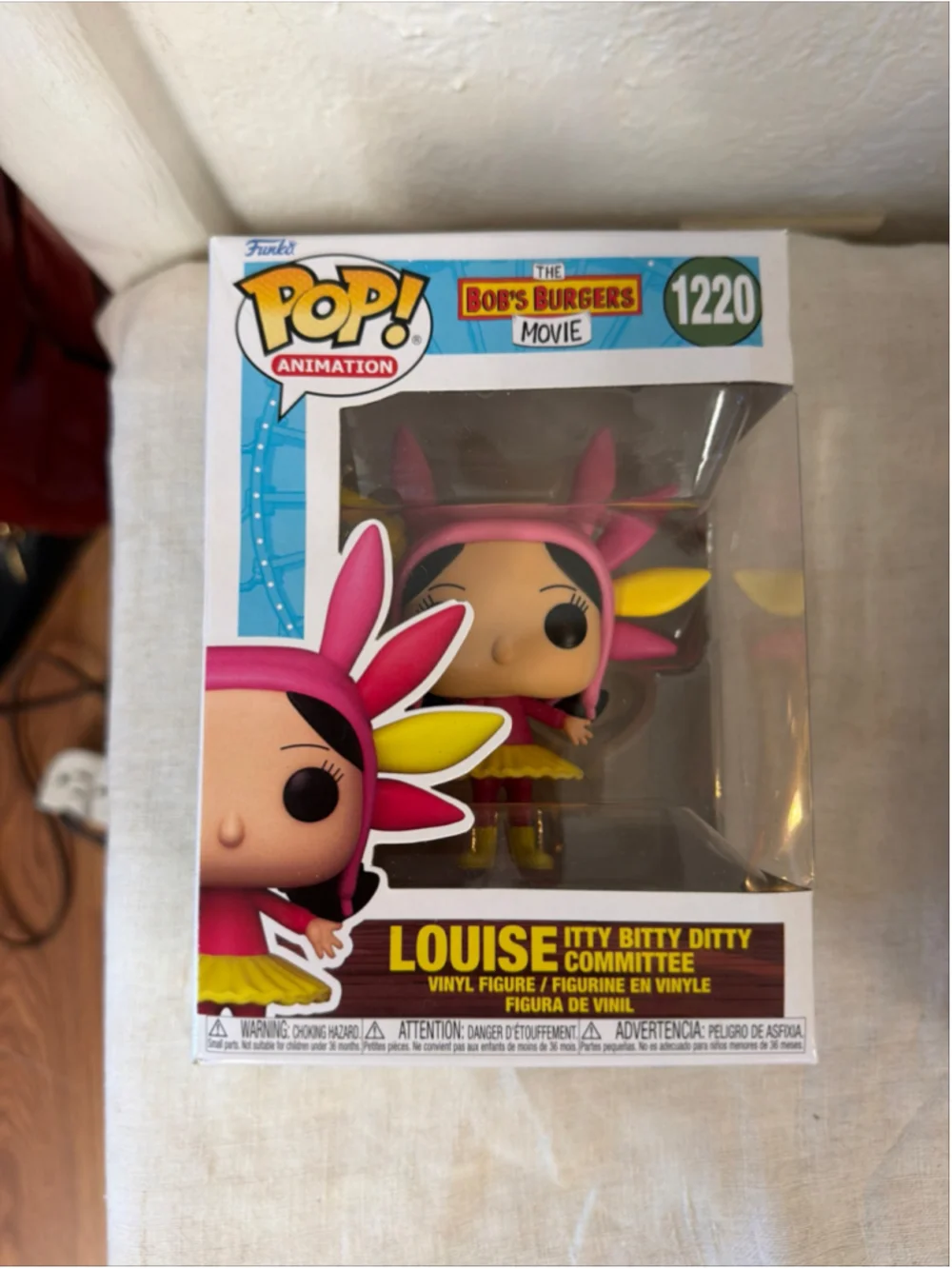 NIB Funko Pop 1220 Louise Itty Bitty Ditty Committee From Bob’s Burger